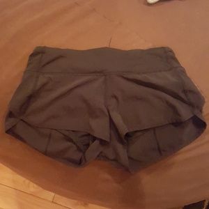 Lululemon speed shorts